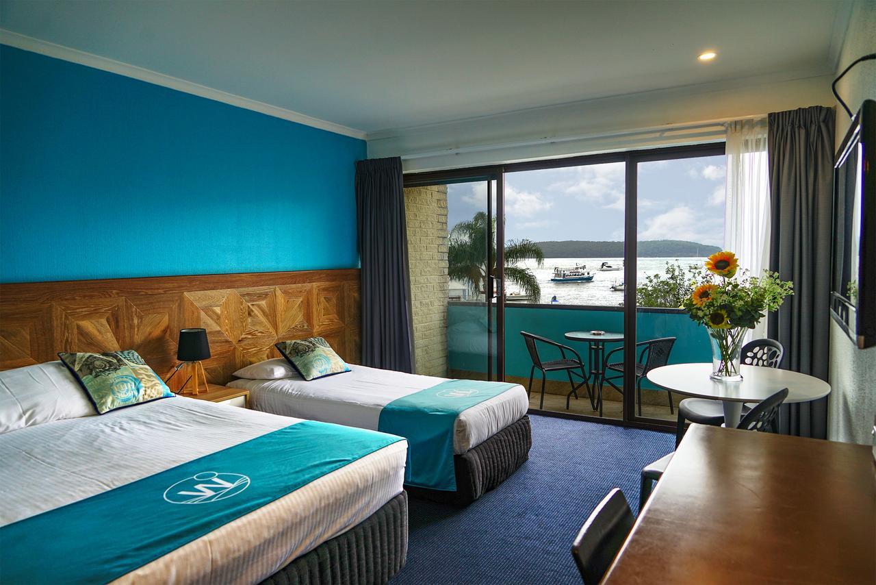 Motel Mariners On The Waterfront Batemans Bay Esterno foto