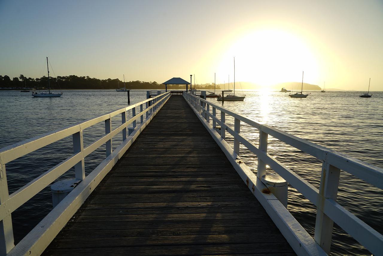 Motel Mariners On The Waterfront Batemans Bay Esterno foto